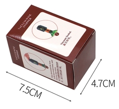 Rolha de vinho tipo prensa de aço inoxidável - Zênite