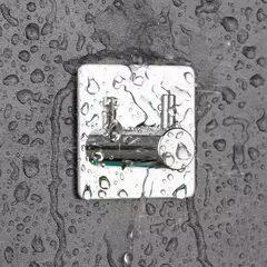 Imagem do Ganchos adesivos de aço inoxidável estilo moderno para banheiro, cozinha, roupa