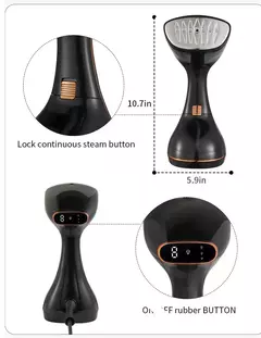 Ferro a vapor para roupas, vaporizador portátil, 1640w