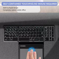 Teclado Dobrável com Touchpad e Conexão Bluetooth | Disponível em Português - Zênite