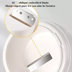 Máquina de gelo raspada manual na internet