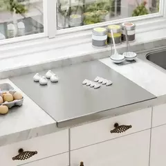 painel de balcão de aço inoxidável, tamanho grande