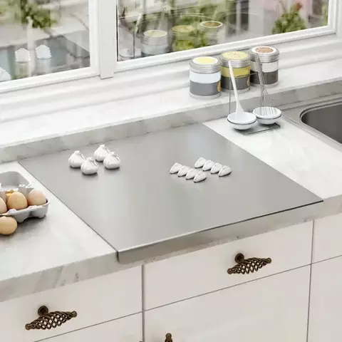 painel de balcão de aço inoxidável, tamanho grande