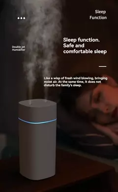 Umidificador USB de bico duplo - Zênite