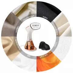 Ferro a vapor para roupas, vaporizador portátil, 1640w - comprar online