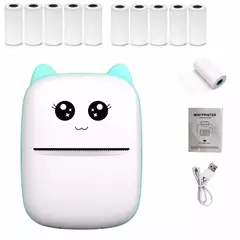 Mini Impressora Térmica Portátil | Imprima Direto de Seu Smartphone