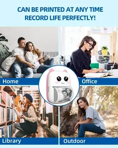 Mini Impressora Térmica Portátil | Imprima Direto de Seu Smartphone - comprar online