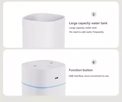 Umidificador USB de bico duplo