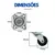 Kit com 400 Rodinhas Giratórias para Móveis rodizio Vaso de Plantas Mini Rodízio 32mm + Parafusos - loja online