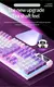 Teclado Gamer K500 com Fio – Iluminação Colorida e Toque Mecânico - loja online