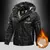 Jaqueta Parka Masculina Balaclava Vermelha