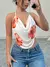 Top Cropped "Sunset Bloom" - comprar online
