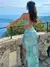 Vestido Longo Assimétrico Marbled - glamúria