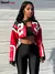 Jaqueta Cropped "Race Queen" na internet