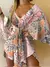 Kaftan Curto Estampado - glamúria