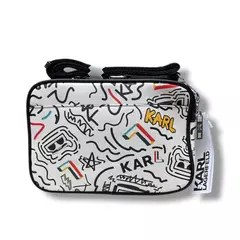 Bolso Crossbody Karl Lagerfeld Blanco (Abstracto) en internet