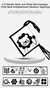 BabyBook Contraste – Livro Sensorial Preto e Branco - loja online