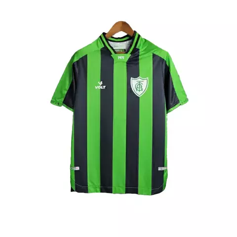 Camisa América Mineiro I 22/23 - Torcedor Volt Masculina - Verde e preta - comprar online
