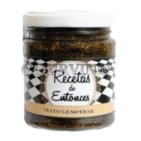 Recetas de Entonces pesto genovés x200g