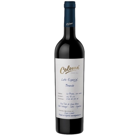 Colome Lote Especial Bonarda x750 ml
