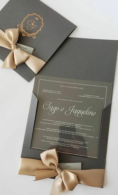 Convite Iago e Jaqueline na internet