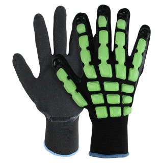 GUANTE ANTI IMPACTO CON REC. DE NITRILO ARENOSO SG1048 - comprar en línea