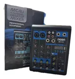 Consola Mixer 4 canales Moon MC4U - Crossover