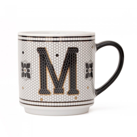 Taza Alphabet Letra M 350 Ml. (24105M)