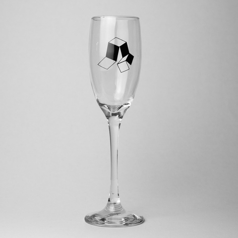 Taça Champagne Série "Geométrico Caixa"