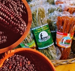 Fideos Andinos Agroecológicos x 300 Gr. ´´Cauqueva´´ (Variedad: de Maíz Morado)