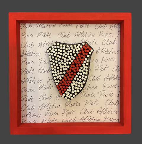 Escudo de River de Clavitos - comprar online
