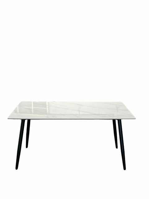 Mesa Gaia Calacatta Base Negra 180 - DT121BK-N180 - comprar online