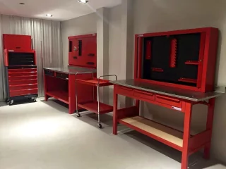 Mesa rodante de 2 bandejas - tienda online