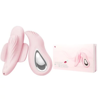 Calcinha Vibratória com Controle Wireless e Aplicativo para Smartphone - PRETTY LOVE FAIRY BOAT - ES006