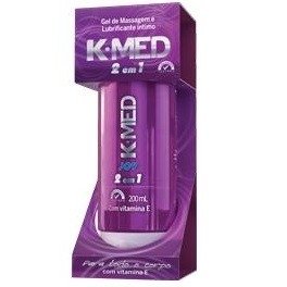Lubrificante K-med Joy 2 Em 1 Íntimo E Massagem Corporal