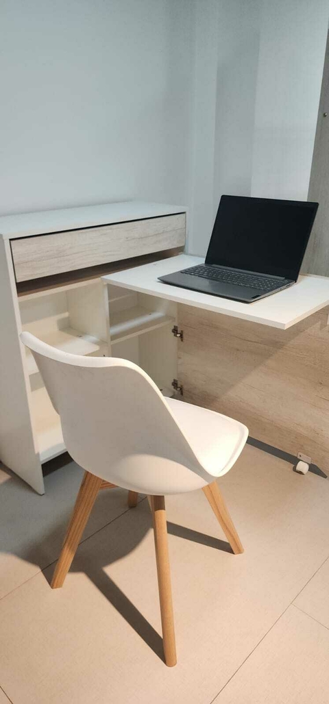 Mesa Plegable con Cajon y Estantes Art Sku 1434 - comprar online