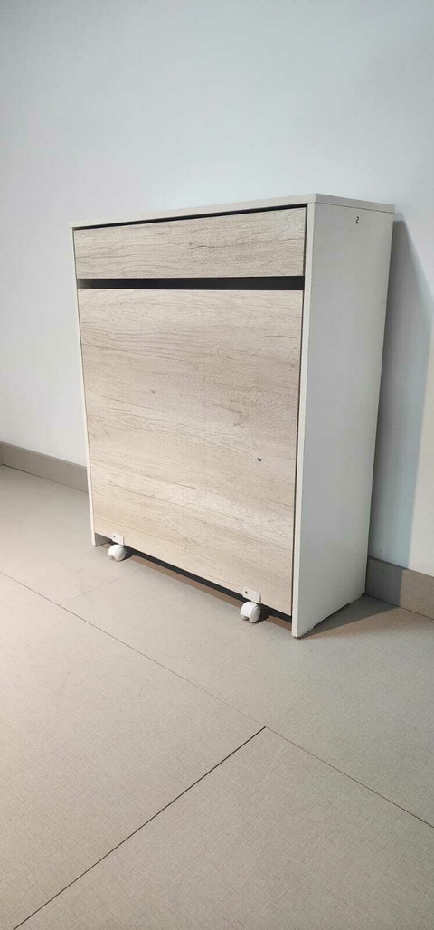 Imagen de Mesa Plegable con Cajon y Estantes Art Sku 1434