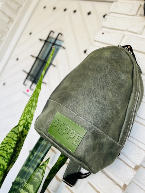 Mochila cuero Peppe
