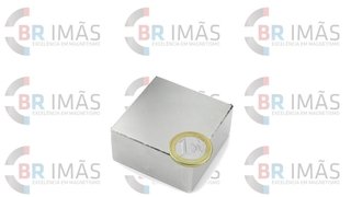 Imã Neodímio N50 50,8x50,8x25,4mm - Bloco - Br Imãs