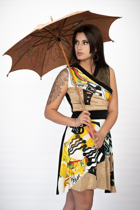 VESTIDO RETAZOS lo