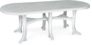 MESA PLASTICA QUARTEIRA OVAL MESA PLASTICA QUARTEIRA OVAL