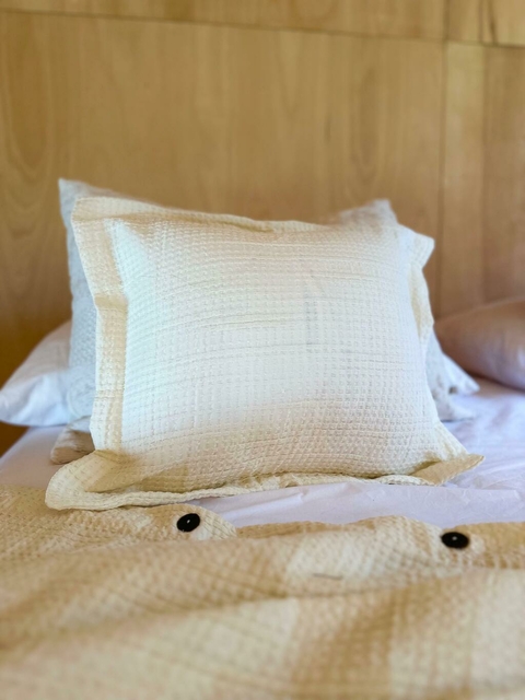 Funda Almohadon con ala 50x70 Maddi Crudo