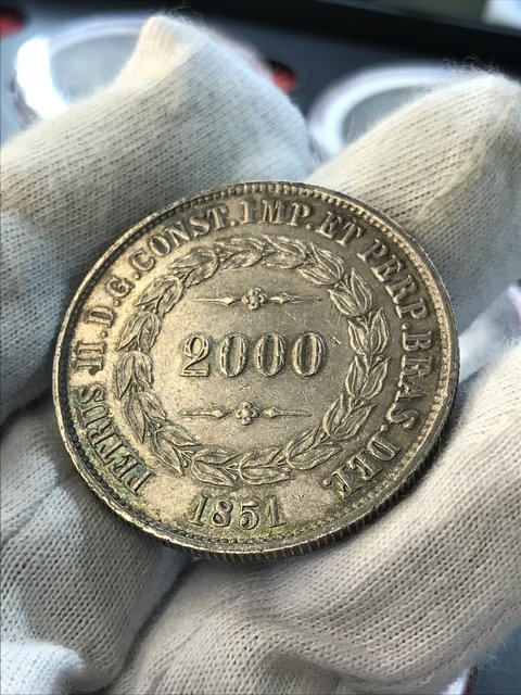 Brasil Império 2.000 Réis 1851