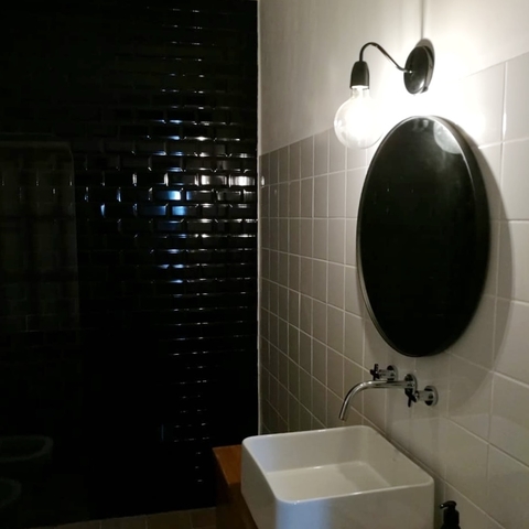 APLIQUE ROSARIO - NEGRO