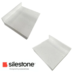 Mesada Baño Silestone Statuario 61cm x 51cm en internet