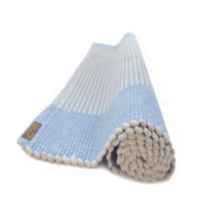 Tapete Azul Claro de Quarto