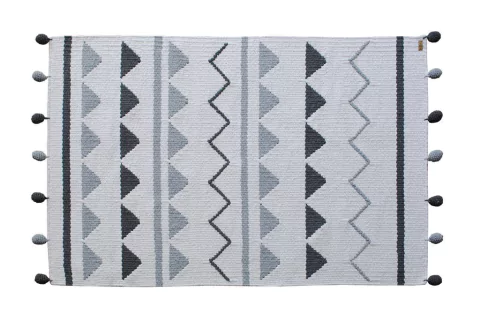 Tapete Quarto Infantil Cinza