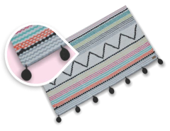 Tapete Infantil Colorido com bolinhas - comprar online