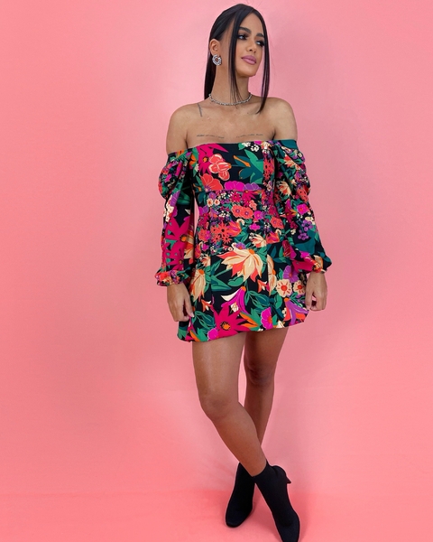 Vestido Graziele - Floral