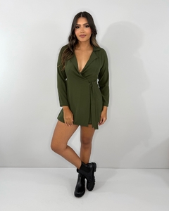 Macaquinho Betina - Verde Militar - comprar online